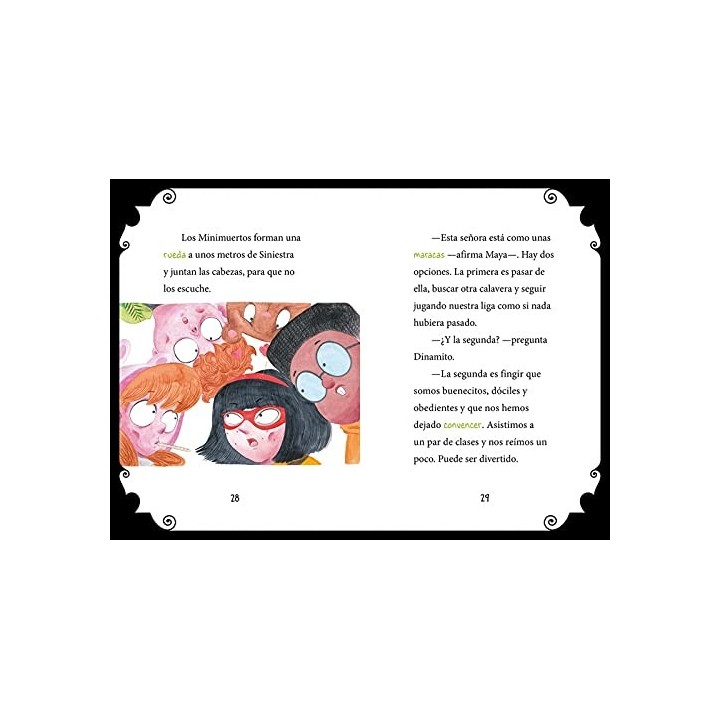 Los minimuertos. Escuela de salvajes