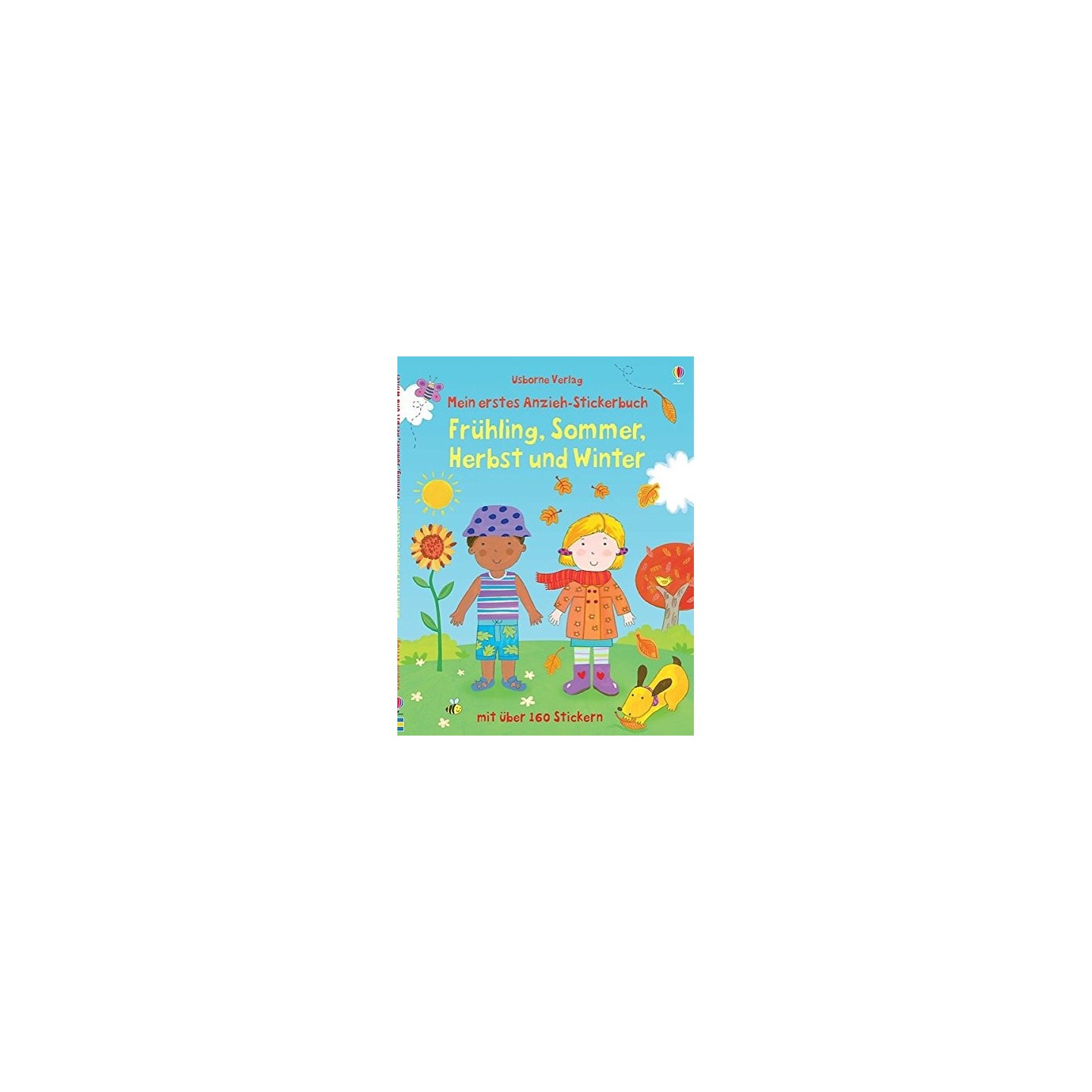 Mein erstes Anzieh-Stickerbuch: Frühling, Sommer, Herbst und Winter