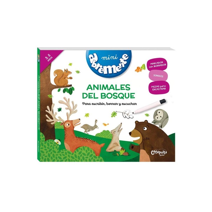 Mini Abremente - Animales del bosque