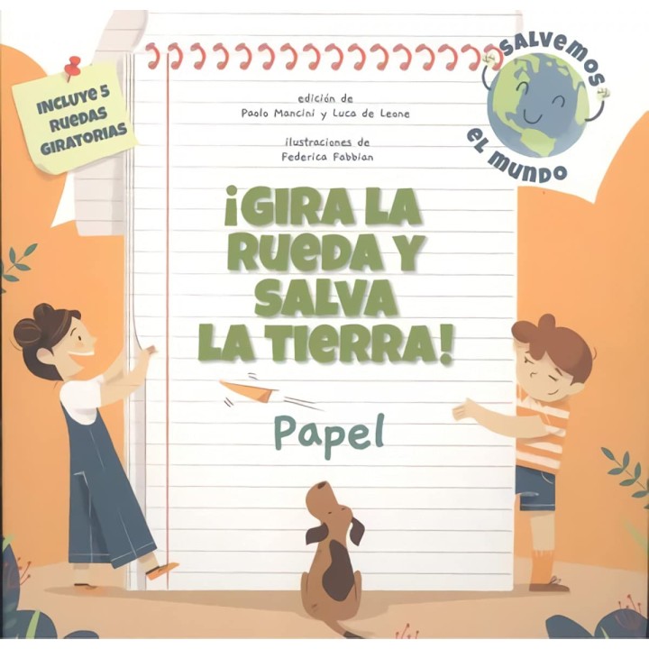 Gira la rueda y salva La Tierra - Papel