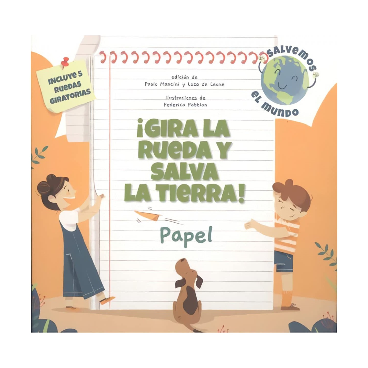 Gira la rueda y salva La Tierra - Papel