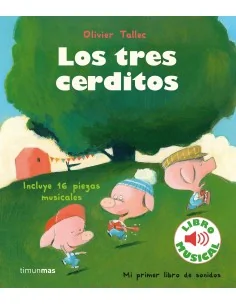 Los 3 Cerditos, un libro musical.
