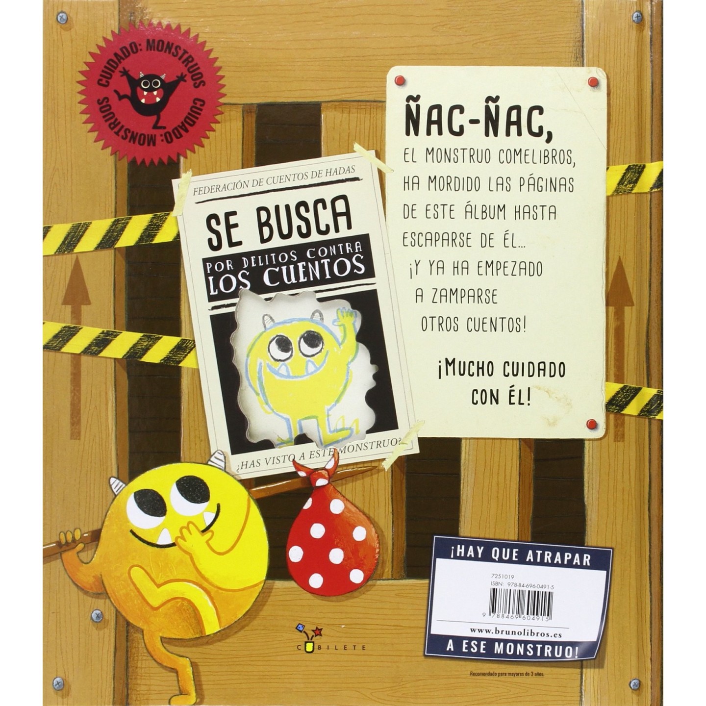 Ñac-ñac, el monstruo comelibros