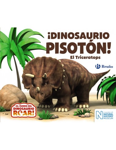 ¡Dinosaurio Pisoton! El Triceratops