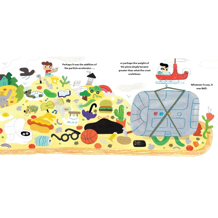 A Pizza with Everything on It