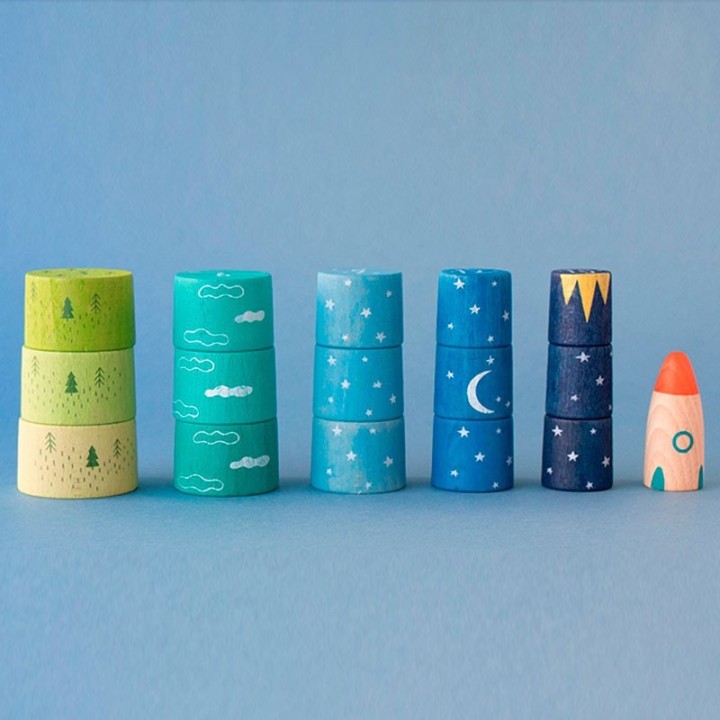 Up the Stars, juego de equilibrio
