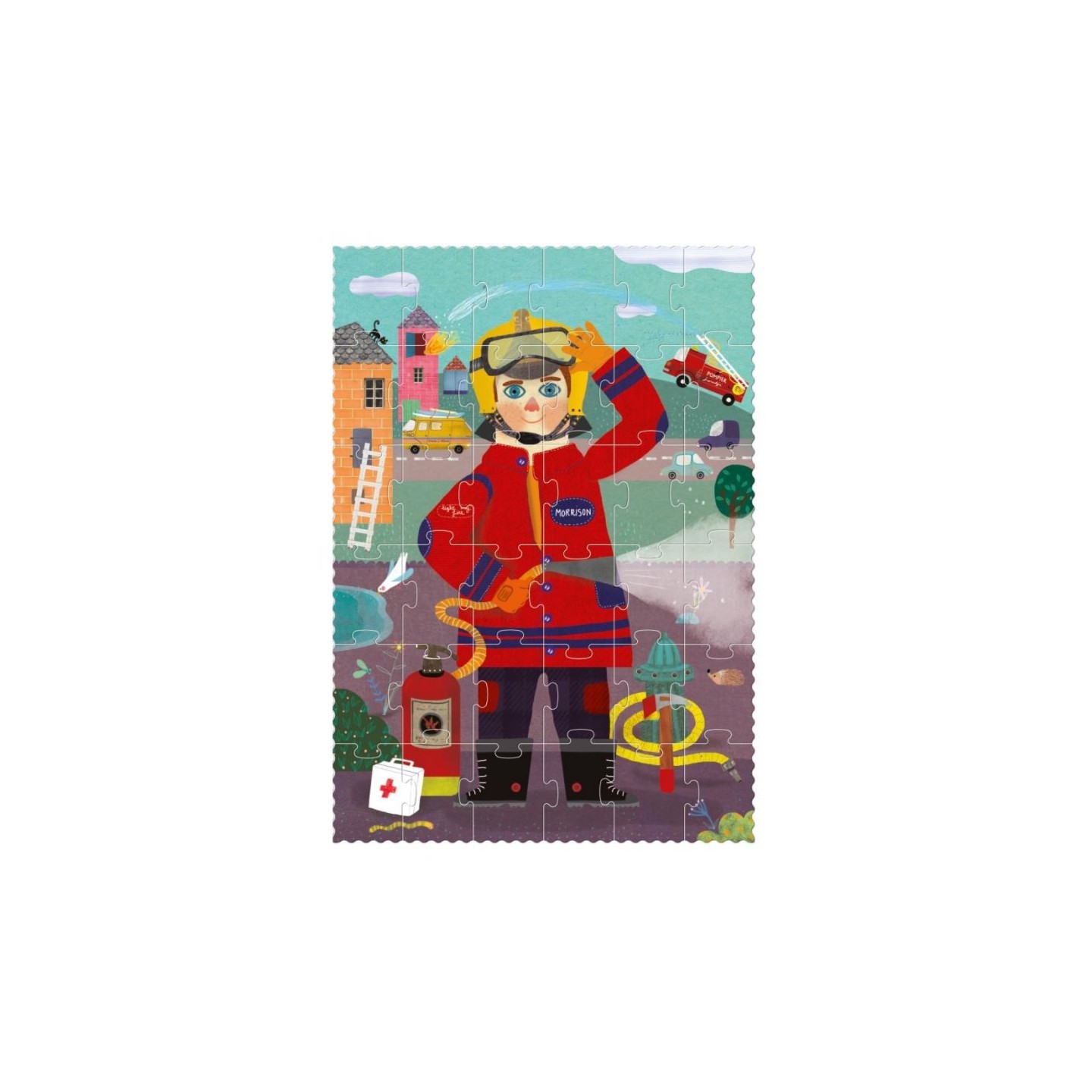 Puzle Bombero 36 Piezas