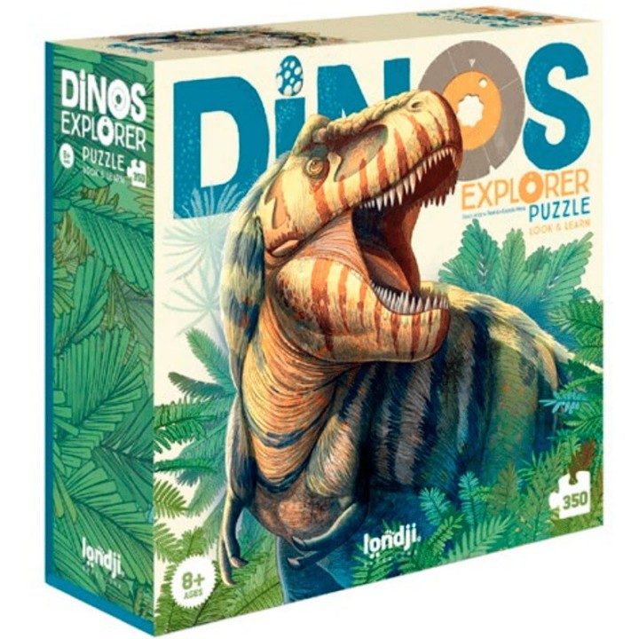 Puzle Exploracion Dinosaurios 350 Piezas