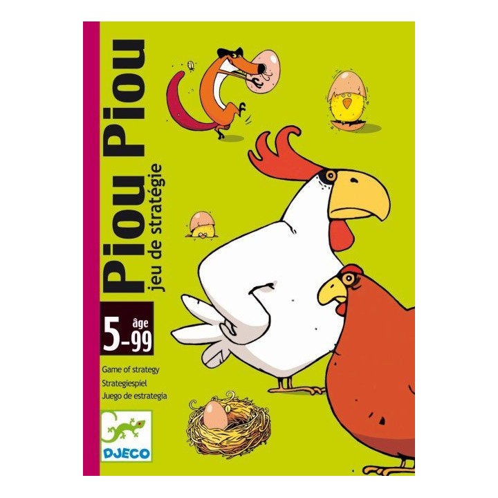 Juego de cartas Piou Piou