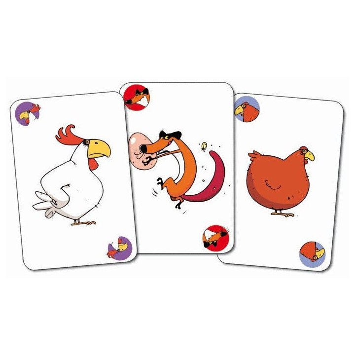 Juego de cartas Piou Piou