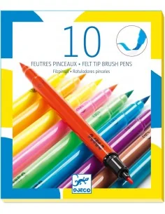 10 Rotuladores Pincel Pop