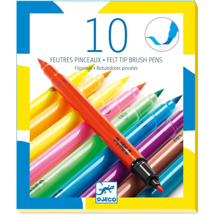10 Rotuladores Pincel Pop