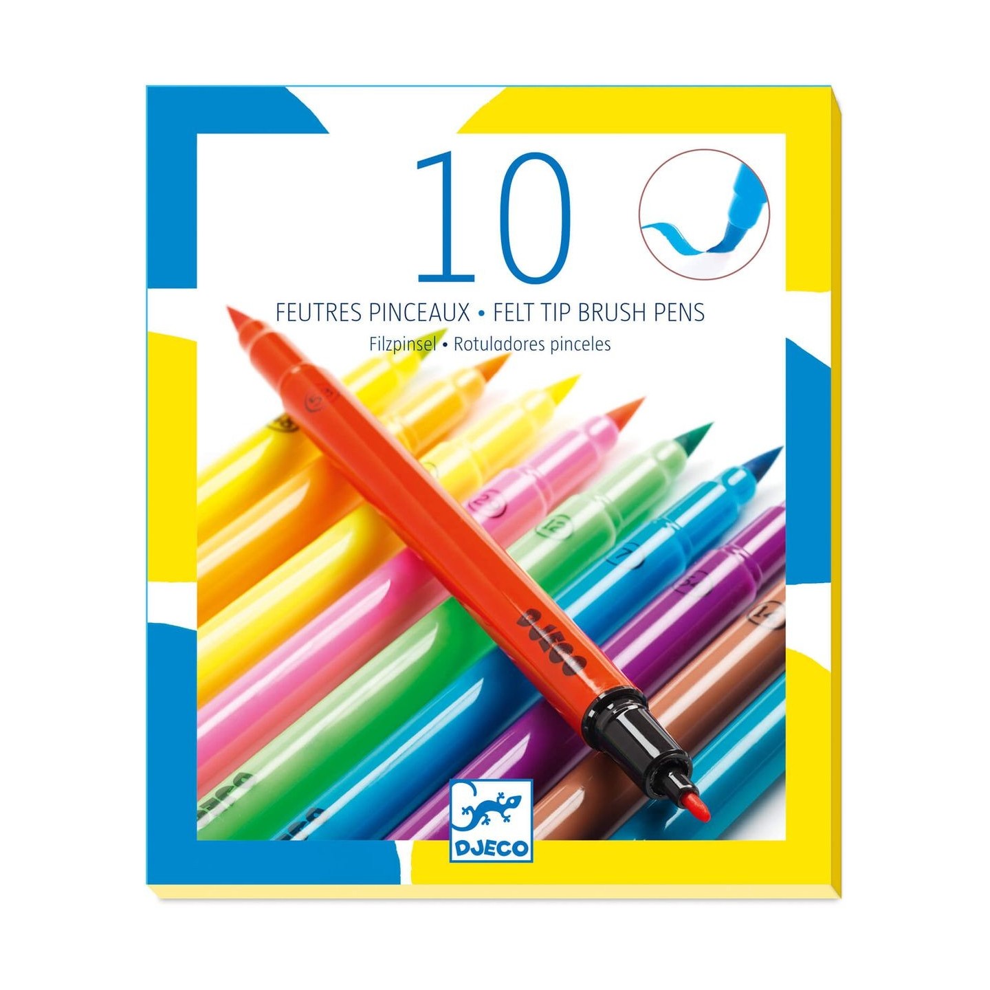 10 Rotuladores Pincel Pop