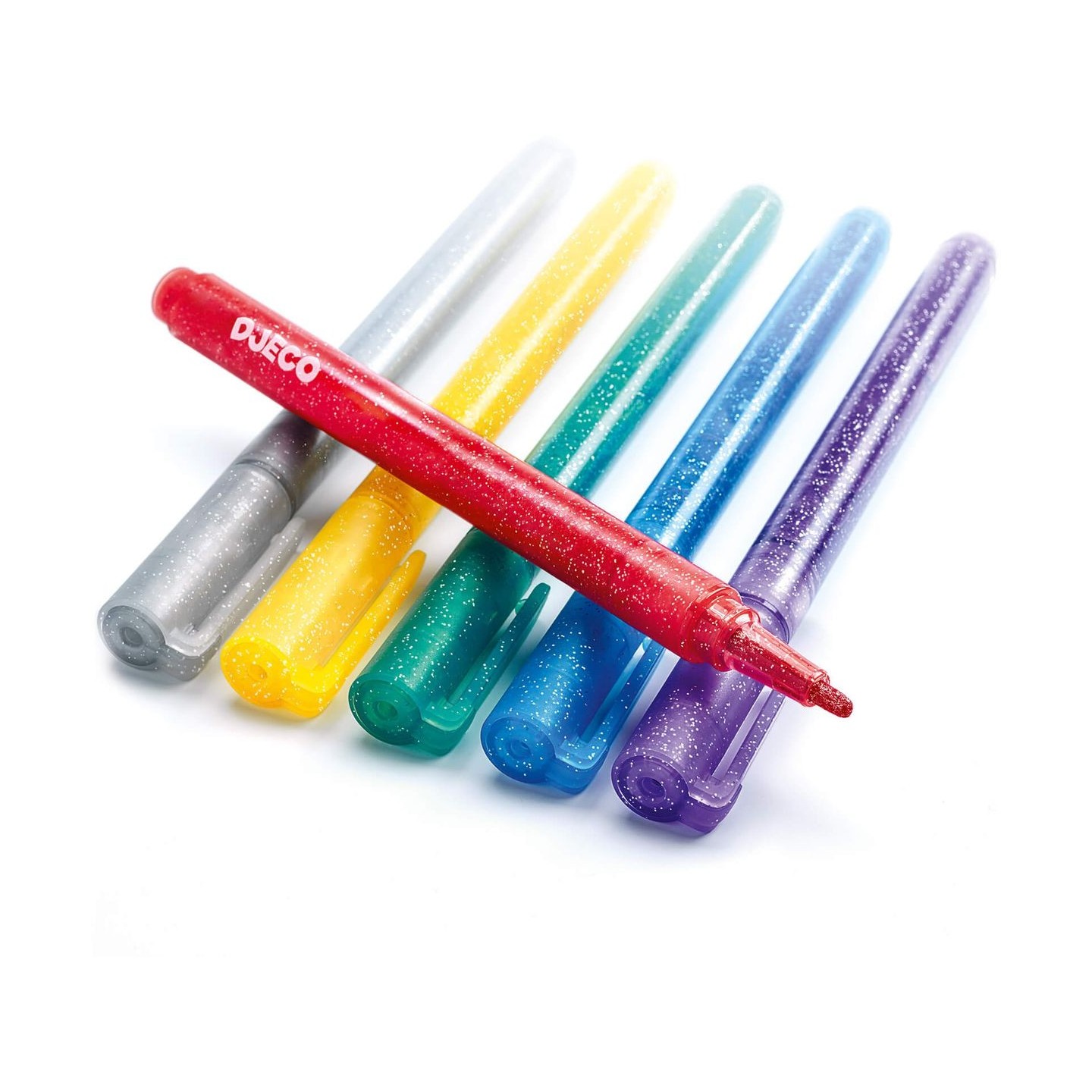 6 Rotuladores purpurina Glitter