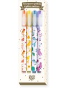 4 Rotuladores con brillos Tinou