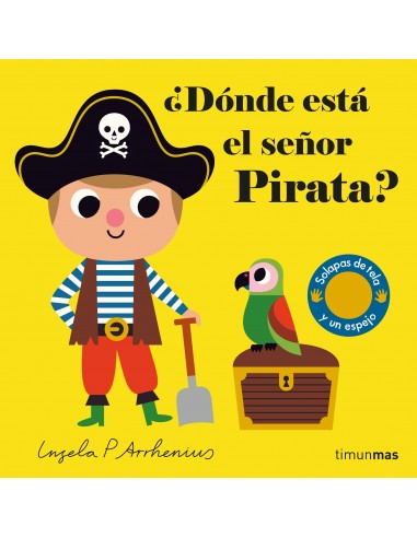 ¿Dónde está el señor Pirata? Solapas...