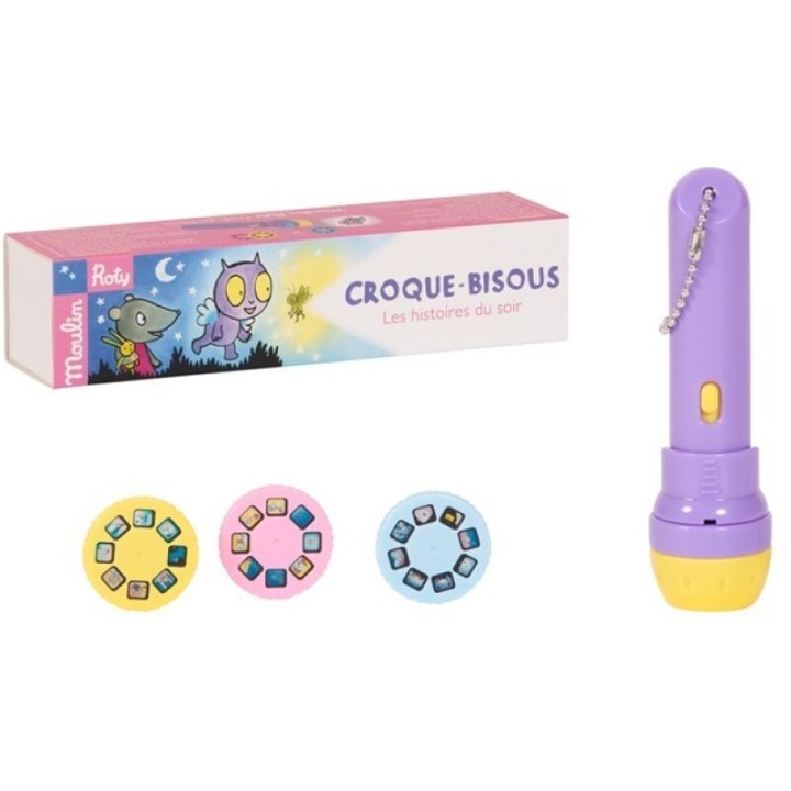 Linterna Proyector de Historias Croque-Bisous