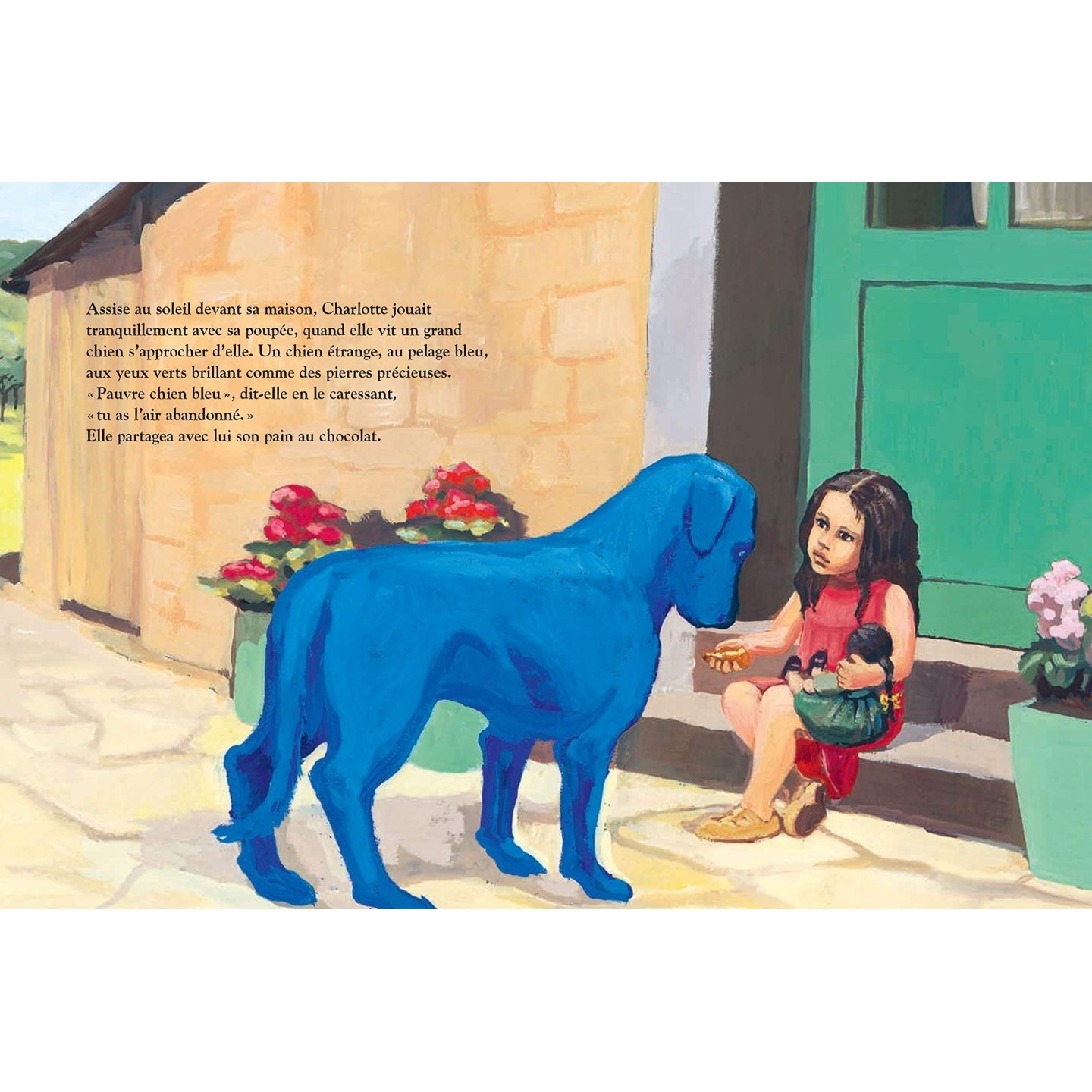Chien bleu