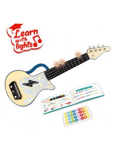 Aprende el Ukelele con Luces - Azul