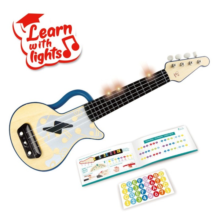 Aprende el Ukelele con Luces - Azul