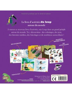 Le livre d'activités du Loup autour du monde 2