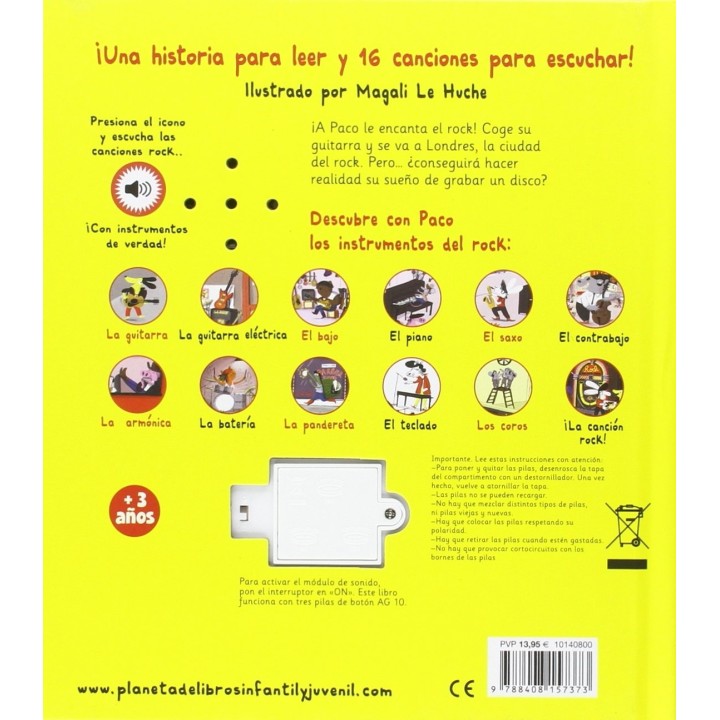 Paco y el rock. Libro musical