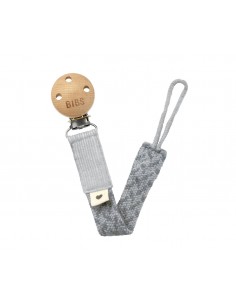 Sujetachupetes BIBS Trenzado Cloud/Iron