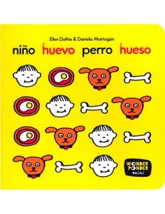 Niño Huevo Perro Queso
