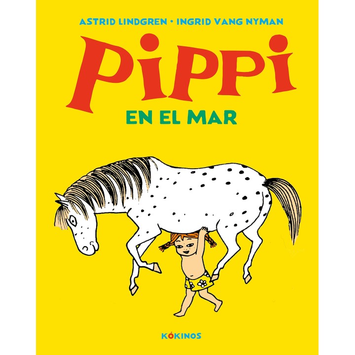 Comic Pippi en el mar