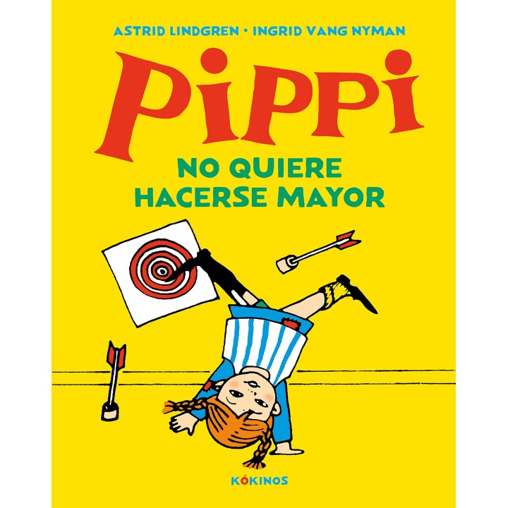 Comic Pippi no quiere hacerse mayor
