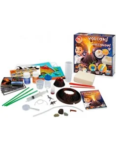 Set de Exploración de Volcanes y Dinosaurios