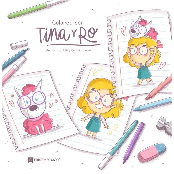 Colorea con Tina y Ro