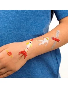 Pack Tatuajes Temporales Espacio 2