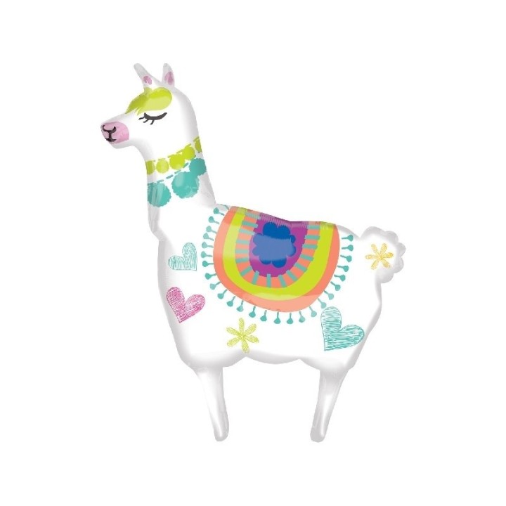 Globo Foil Llama