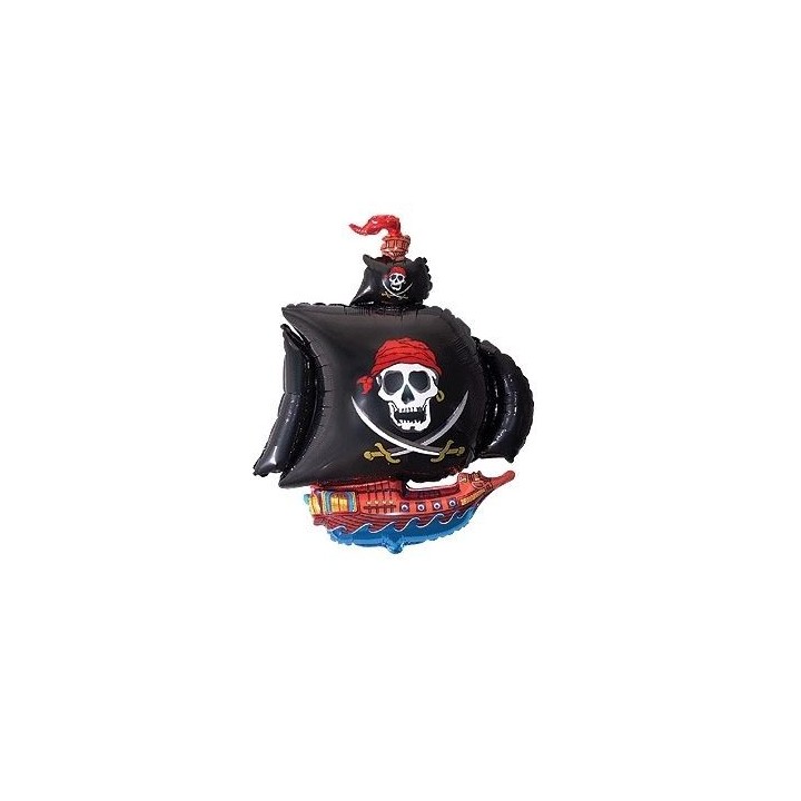 Globo Foil Barco Pirata