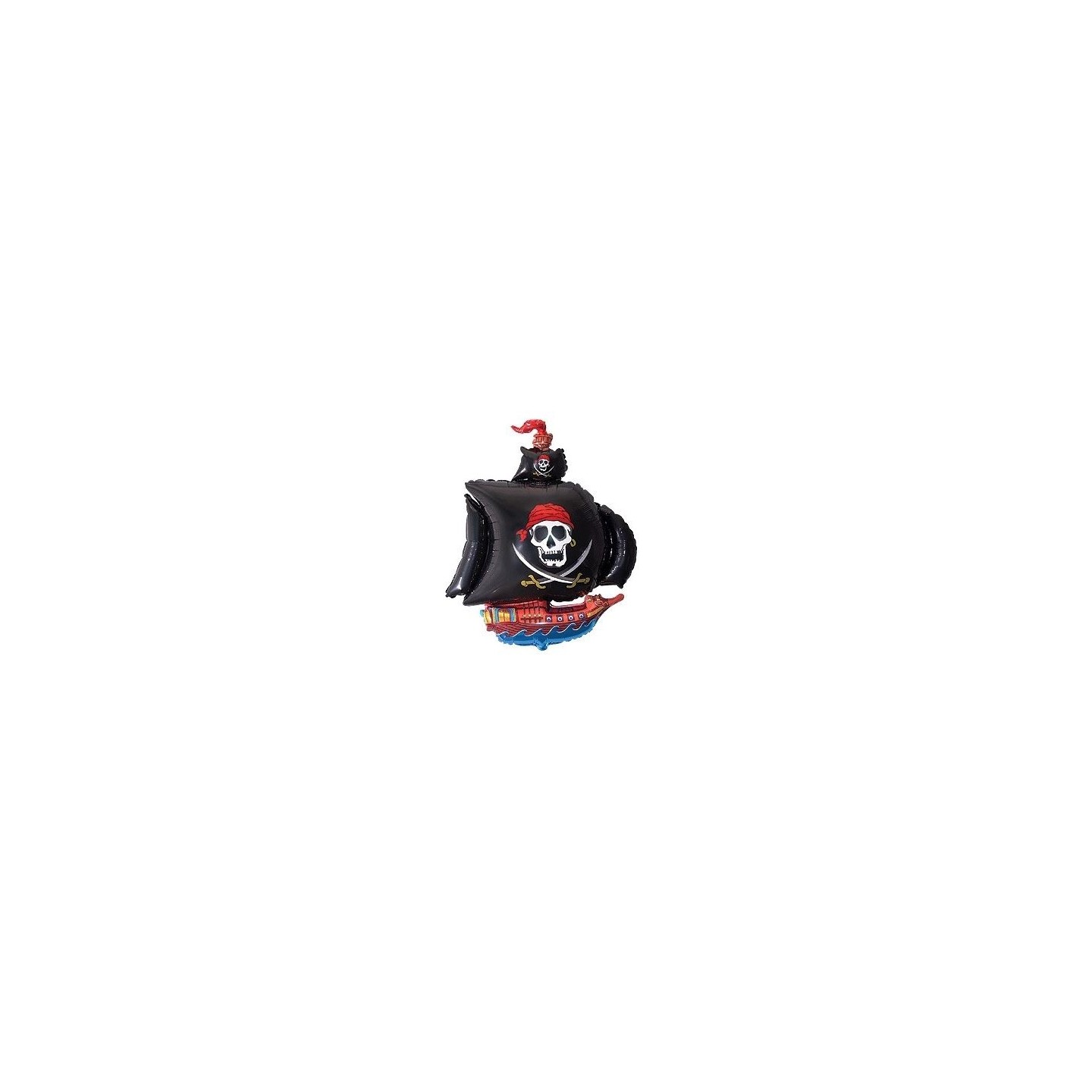 Globo Foil Barco Pirata