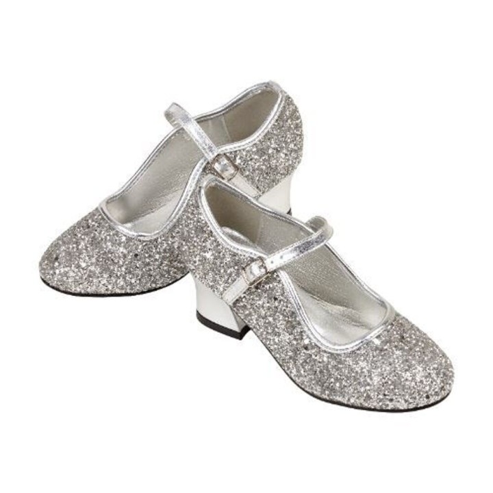 Zapato plateado Marguerita