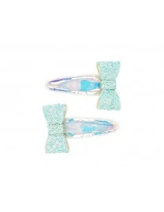 Clips para el pelo Chantal Menta