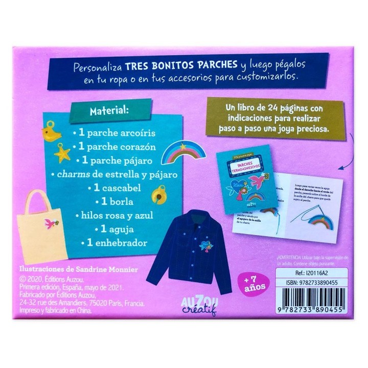 Mis primera joyas: Parches Tela Termoadhesivos