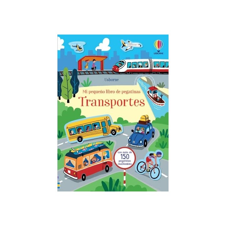 Mi pequeño libro de Pegatinas - Transportes