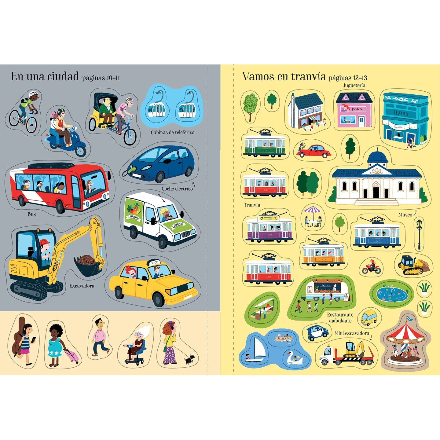Mi pequeño libro de Pegatinas - Transportes