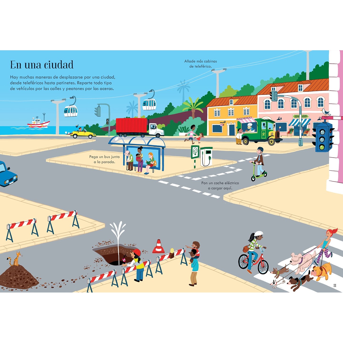 Mi pequeño libro de Pegatinas - Transportes