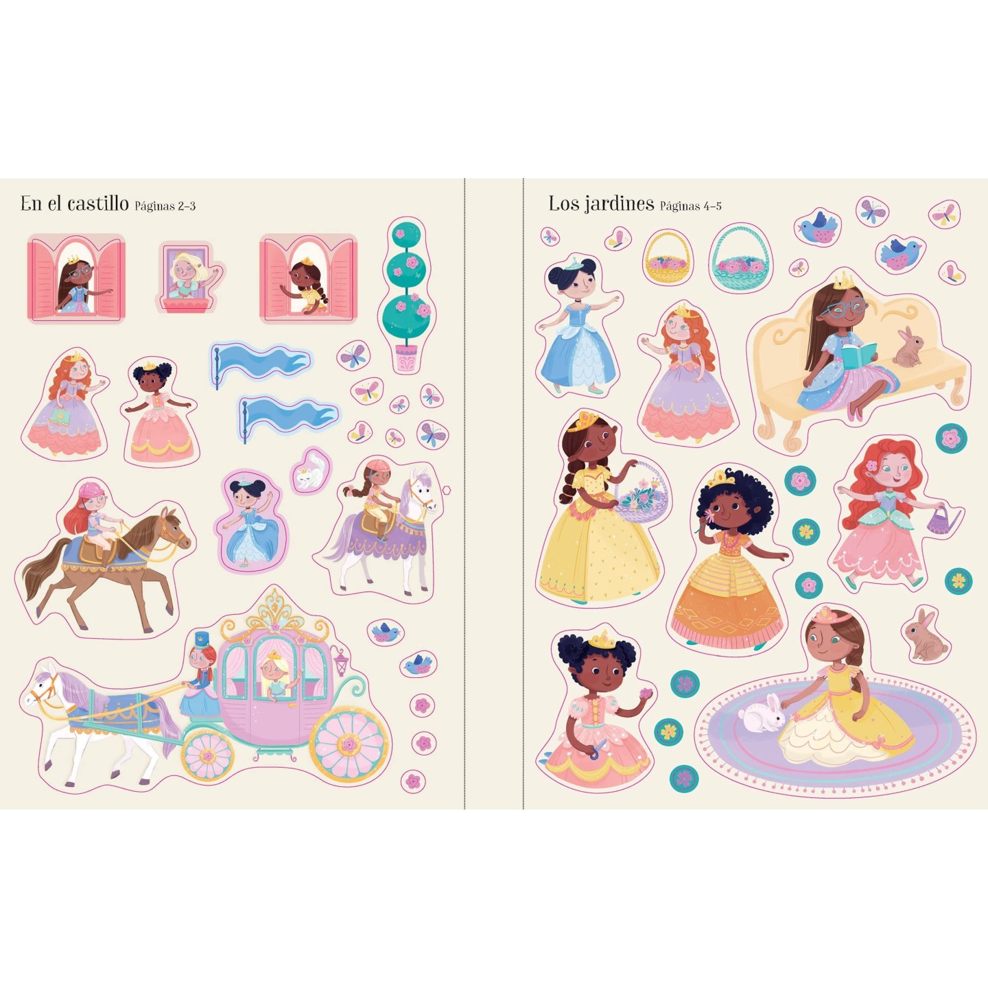 Mi primer libro de Pegatinas - Princesas