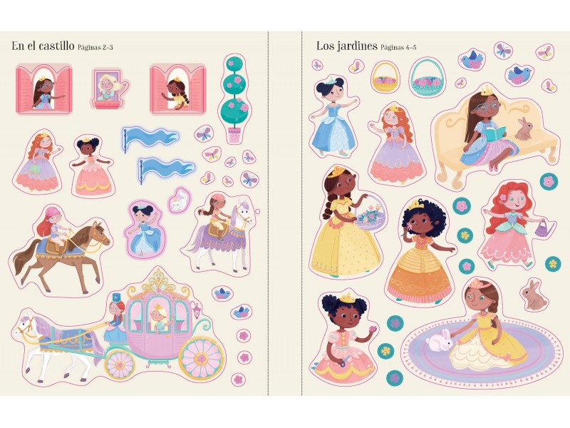 Mi primer libro de Pegatinas - Princesas