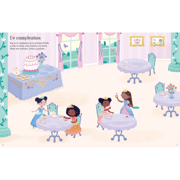 Mi primer libro de Pegatinas - Princesas