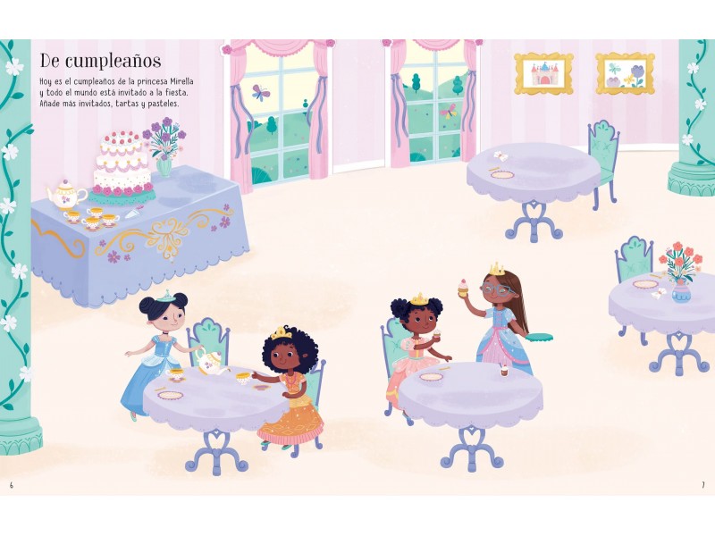 Mi primer libro de Pegatinas - Princesas