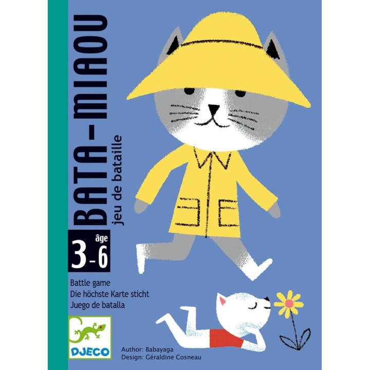 Juego de cartas Bata Miau