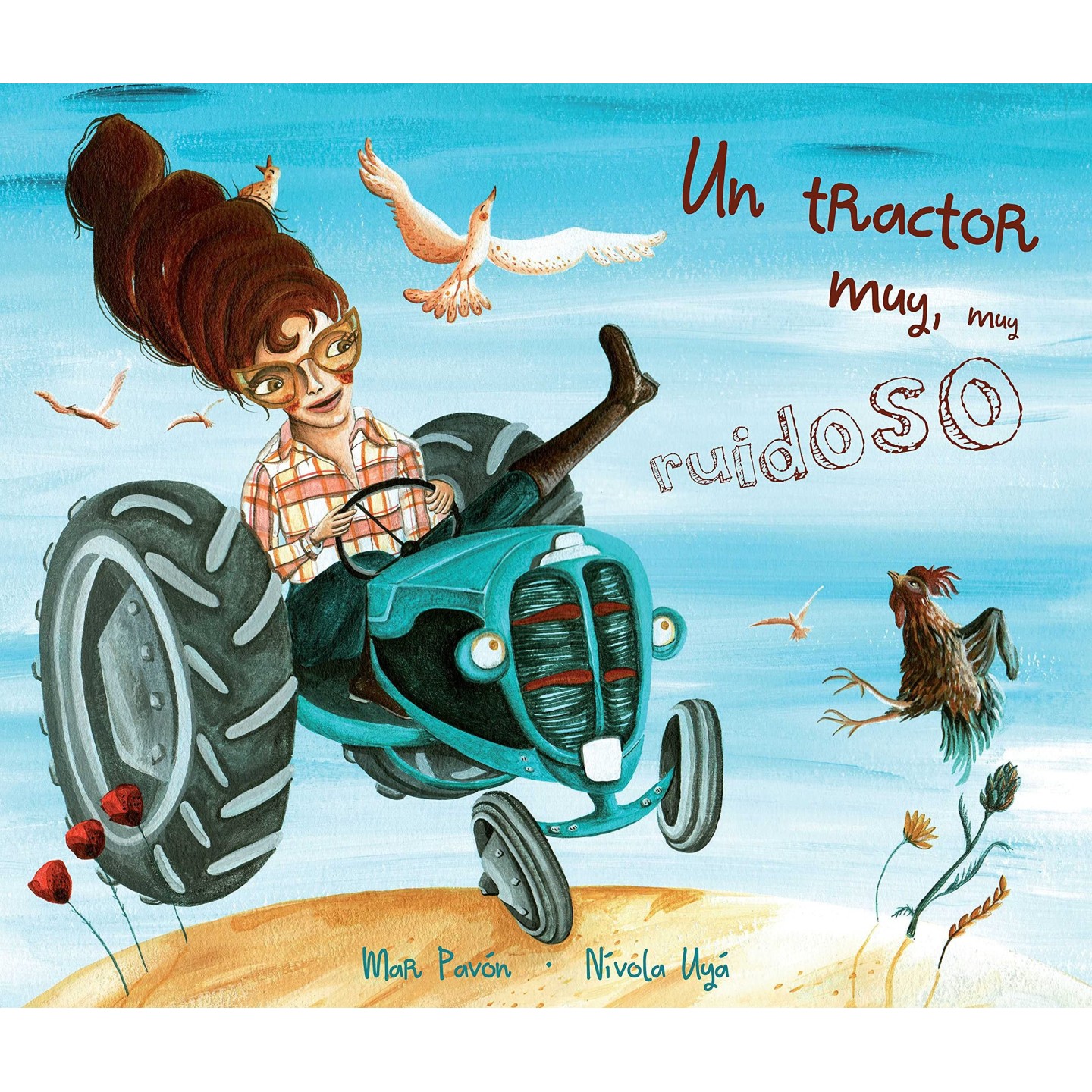 Un tractor, muy muy ruidoso
