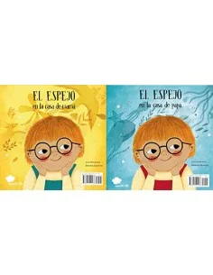 El espejo en la casa de mamá. El espejo en la casa de papá.