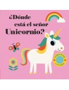 ¿Dónde está el señor Unicornio?: Solapas de tela y un espejo
